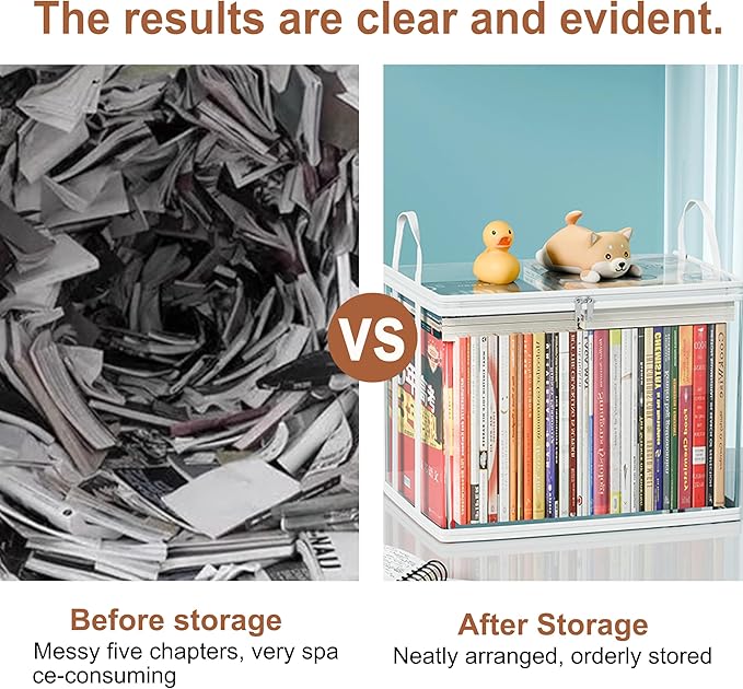 Large Heavy-Duty Thick Plastic Clear Storage Bag for Clothes, Plastic Storage Box with Hinged Lid, Heavy-Duty Durable High Capacity Organizer, Perfect for Home, Travel, Attic and Moving (3, Blue)