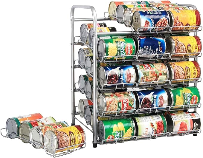 Can Organizer for Pantry, Can Rack Can Storage Dispenser for Canned Food (5 tiers)