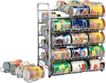 Can Organizer for Pantry, Can Rack Can Storage Dispenser for Canned Food (5 tiers)