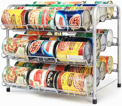 Can Organizer for Pantry, Can Rack Can Storage Dispenser for Canned Food (3 tiers)