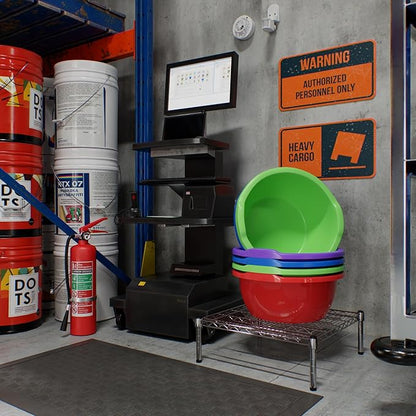 24" Deep x 24" Wide x 8" Height Wire Shelving Kit | 1-Tier | NSF Commercial Storage Rack Unit