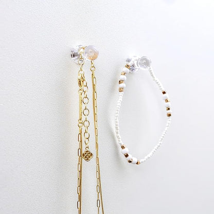 Magnetic Wall Mounted Jewelry Organizer | Hanging Jewelry Storage | Preppy Jewelry Holder For The Wall | Trendy Jewelry Storage Solutions For Girls & Young Adults