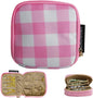 Travel Jewelry Case Small Jewelry Organizer Purse Jewelry Bag Women Christmas Gifts Jewelry Purse for Bracelet Rings Earring Necklace