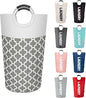 Caroeas 90L Light Laundry Basket (13 Colors), Waterproof Laundry Hamper, Laundry Bag with Padded Handles, Clothes Hamper, Collapsible Laundry Basket Easy Storage