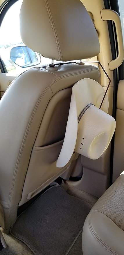 Cowboy Hat Holder for Truck/SUV Made in the USA (Rust)