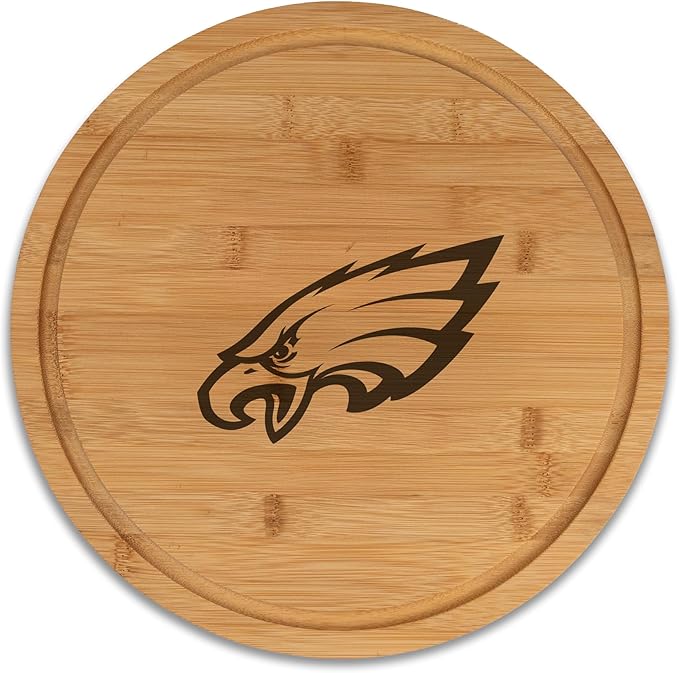 The Memory Company | Licensed NFL 13" Team Bamboo Lazy Susan