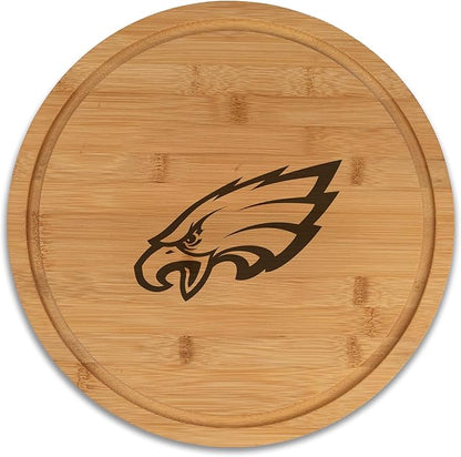 The Memory Company | Licensed NFL 13" Team Bamboo Lazy Susan