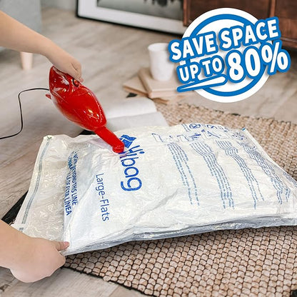 Vacuum Storage Bags, Space Saver Vacuum Seal Storage Bags 35-Pack Sealer Bags for Clothes, Clothing, Bedding, Comforter, Blanket (35C)