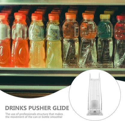 UPKOCH Fridge Drink Organizer Automatic Self-pushing Soda Can Dispenser for Easy Beverage Storage Supermarkets and Home Refrigerators Drink Shelf Pusher Material