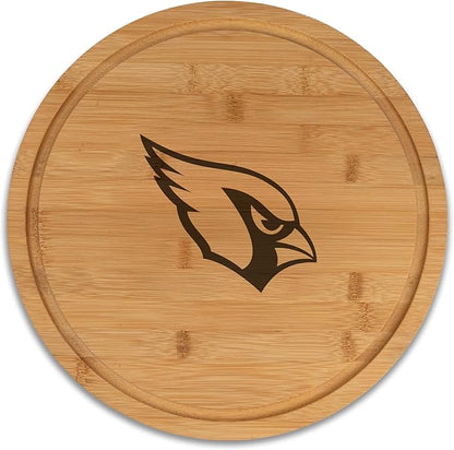 The Memory Company | Licensed NFL 13" Team Bamboo Lazy Susan