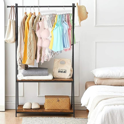 Resovo Bra Hanger for Closet, Tank Top Hanger 20 Hooks Capacity Foldable Wood Space Saving Hangers Closet Organizers and Storage for Dorm & Apartment for Tank Top, Bra, Scarf etc.