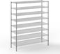 21" Deep x 60" Wide x 74" Height Wire Shelving Kit | 8-Tier | NSF Commercial Storage Rack Unit