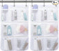 Fammart Mesh Shower Caddy Hanging, Quick-Drying Shower Organizer with 7 Pockets, Portable Bathroom Organizers and Storage for Shampoo, Soap, Loofah, Travel, and Cruise Essentials