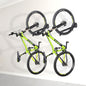 CyclingDeal Swivel Bike Wall Mount Rack - Vertical Adjustable Foldable Bicycle Parking Rack with Wheel Holder - for 20"-29" MTB 700C Road Bikes Home Garage Storage
