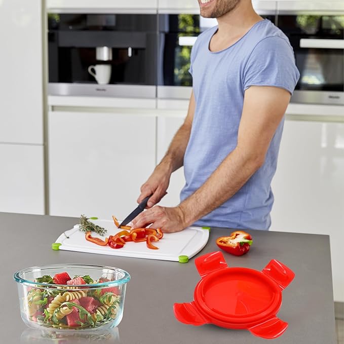 ARSUK 8oz Glass Food Storage Containers with Airtight BPA-Free Lids 6 Pack, 1 Cup Small Glass Freezer Containers for Sauce, Sides, Meal Prep - Reusable & Dishwasher Microwave Fridge Freezer Safe