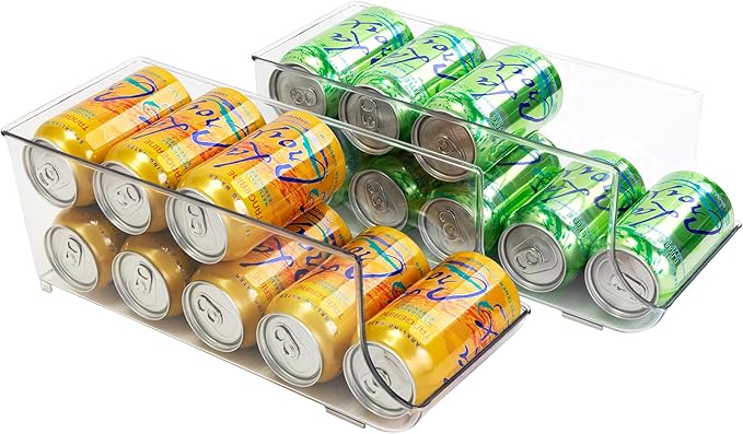 Dial Industries Refrigerator Soda Beverage Can Dispenser, 2 Pack