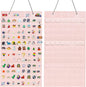 Collector Pin Board,Pin Collections Storage Holder,Enamel Pin Hanging Display Board,Pin Board For Pins Collection,Pin Holder Display For Wall,Enamel Pin Organizer Display Case(170 Slots,Pink)