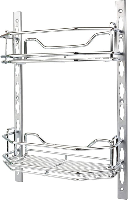 Hardware Resources DMS6-PC-R Door Mount Tray System, Chrome