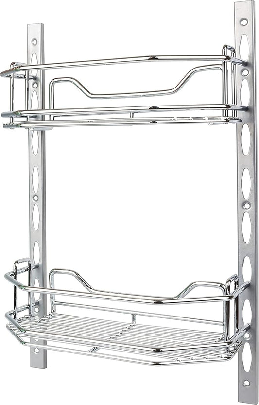 Hardware Resources DMS6-PC-R Door Mount Tray System, Chrome