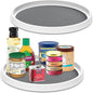 Set of 2, 12 Inch Non-Skid Lazy Susan Organizer, Pantry Lazy Susan Turntable for Cabinet, Kitchen Cabinet Organizer, Pantry Organization and Storage -Size- 12"x1.5"