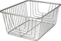 Spectrum Diversified Ashley Basket, Large, Satin Nickel