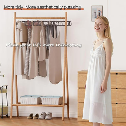 Gray Velvet Hangers 20 Pack, Slim Space Saving Pants Hangers for Closet Organizer, Rotating Hook, Non Slip Clothes Felt Hanger Heavy Duty for Tank Top, Jean Perchas, Camisole, Kids' Clothes