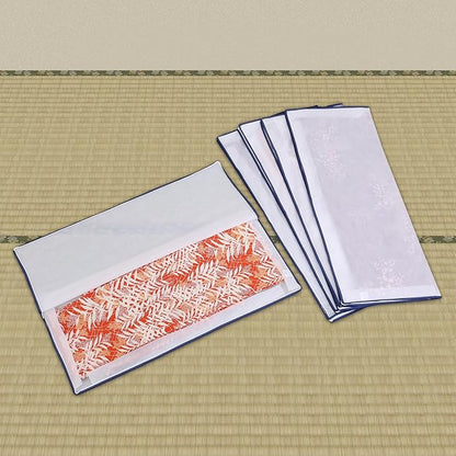 アストロ Astro 173-05 Kimono Storage Case, 3-Way Opening, Set of 5, No Window, Kimono Storage Bag, Breathable, Non-Woven Fabric, Protects Against Dust and Dirt, Yukata Storage Bag, Zipper Type
