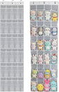 Wall Pocket, Shoe Rack, Plush Storage, Wall Mounted, 24 Pockets, Large Capacity, Space Saving, Shoe Storage, Entryway, Closet, Hanging Storage, Mesh, Breathable, Over the Door, Multi Wall Pockets