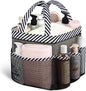 Attmu Mesh Shower Caddy Portable for College Dorm Room Camping Essentials, Shower Caddy Dorm with 9-Pockets, Large Capacity Hanging Basket Bathroom Bag for Toiletry, Swimming, Gym, Camp, Beach