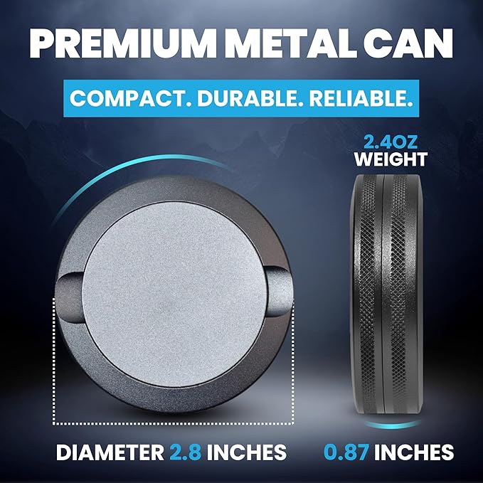 Premium Aluminum Pouch Organizer with Dual Compartment | Waterproof Secure Seal | Compact & Pocket-Friendly | Slim & Lightweight Modern Design for Everyday Use