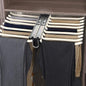 Pull Out Trousers Rack,Extendable Pants Holder,Cabinet Organizers Pants Rack Pant Hanger Rail Top Mount,for Space Saving and Storage,Beige Standard models Size62.8x35cm