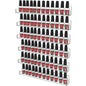 Cq acrylic Nail Shelves for Nail Polish,15 Inch 6 Pack Hanging Clear Nail Polish Wall Organizer for Nail Salon Wall Essential Oil Shelf,Gel Fingernail Polish Holder and Tattoo Studio Decor Paint