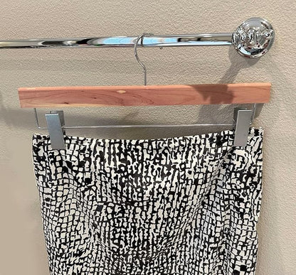 Cedar Elements Luxury Cedar Pant Hangers/Skirt Hangers -12/Box