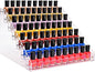 7 Tiers Layers Organizer Rack Stand Holder Large Capacity Acrylic Clear for Nails Polish Essential Oil Lipstick and Sunglasses