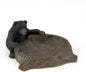 Avanti Linens - Soap Dish, Countertop Accessories, Lodge Inspired Bathroom Decor (Black Bear Lodge Collection)
