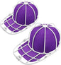 2 Pack Hat Washer for Washing Machine, Cap Washing Protector Holder Fit for Adult and Kid's Ball Caps
