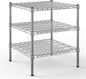 24" Deep x 24" Wide x 27" Height Wire Shelving Kit | 3-Tier | NSF Commercial Storage Rack Unit