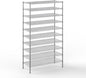 21" Deep x 48" Wide x 86" Height Wire Shelving Kit | 10-Tier | NSF Commercial Storage Rack Unit