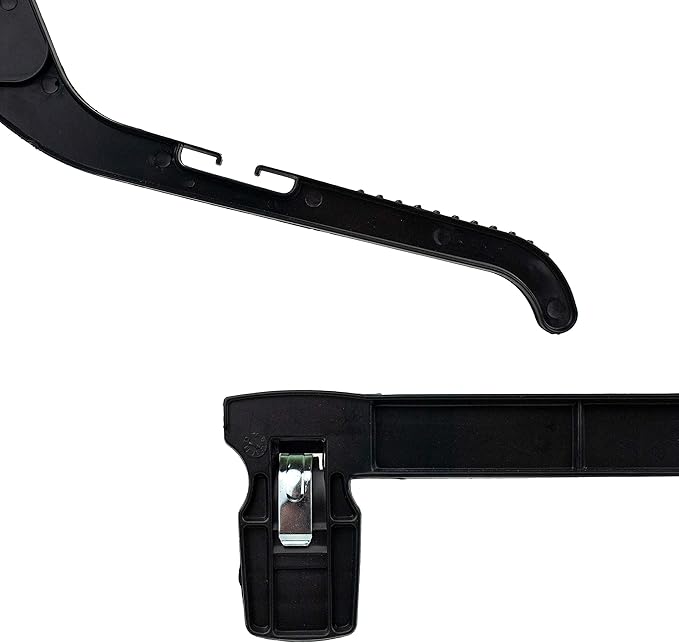 HangOn Shirt & Pants Hangers Combo Set Recycled Plastic, Black, 19 Inch & 14 Inch, 15 Each 30 Total