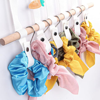 SYGY Bow Holder - Organizer for Hair Bows, Clips, Ties, Headbands & Accessories - Wall Hanging Decor