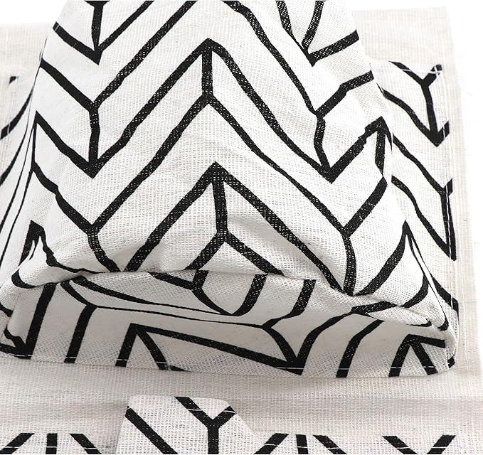 Leadigol 2pcs Wall Hanging Storage Bag, Over The Door Wall Organizer, 3 Pockets Linen Cotton Fabric