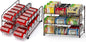 Simple Houseware Stackable Can Rack + Soda Can Dispenser