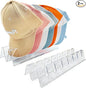 Hat Organizer for Baseball Caps,2 Pack Clear Acrylic Hat Stand For 14 Baseball Caps,Hat Holder for Display and Organization for Closet, Bedroom,Dresser, Office, Hat Racks