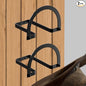 Wall Mount 2 Pack Cowboy Hat Rack, Heavy Duty Hat Organizer Hat Holder, Western Home Decor.