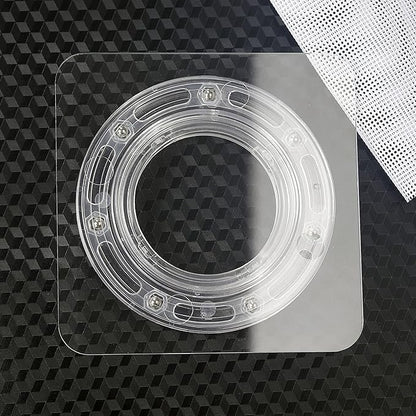Cookie Turntable, 7" Clear Decorating Turntable With Acrylic Bearing Base and Non-Slip Mat, Helps Icing Cookies Faster & Better (Square)