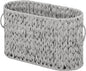 GRANNY SAYS Toilet Paper Storage, Toilet Paper Basket for Bathroom, 6 Mega Rolls Organizer Free Standing, Wicker Basket for Bathroom Storage, Grey