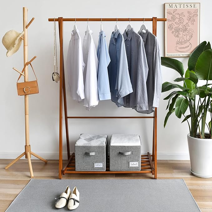 GRANNY SAYS Bundle of 1-Pack Closet Door Organizer & 3-Pack Storage Containers for Organizing