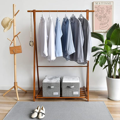 GRANNY SAYS Bundle of 1-Pack Closet Door Organizer & 3-Pack Storage Containers for Organizing