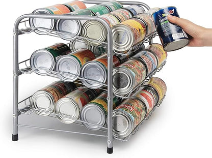 Can Organizer for Pantry, Can Rack Can Storage Dispenser for Canned Food (3 tiers)