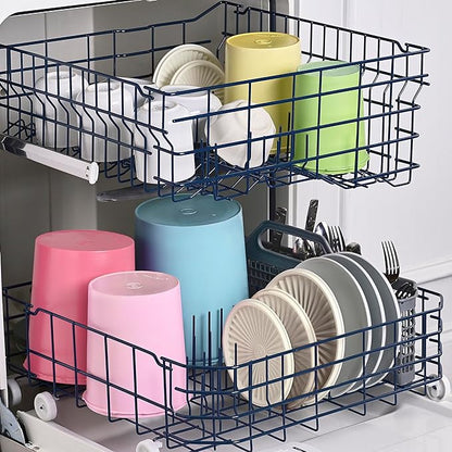 Tupperware Heritage Collection 10 Piece Nested Canister Set in Vintage Colors, Dishwasher Safe and BPA Free (5 Containers, 5 Lids)
